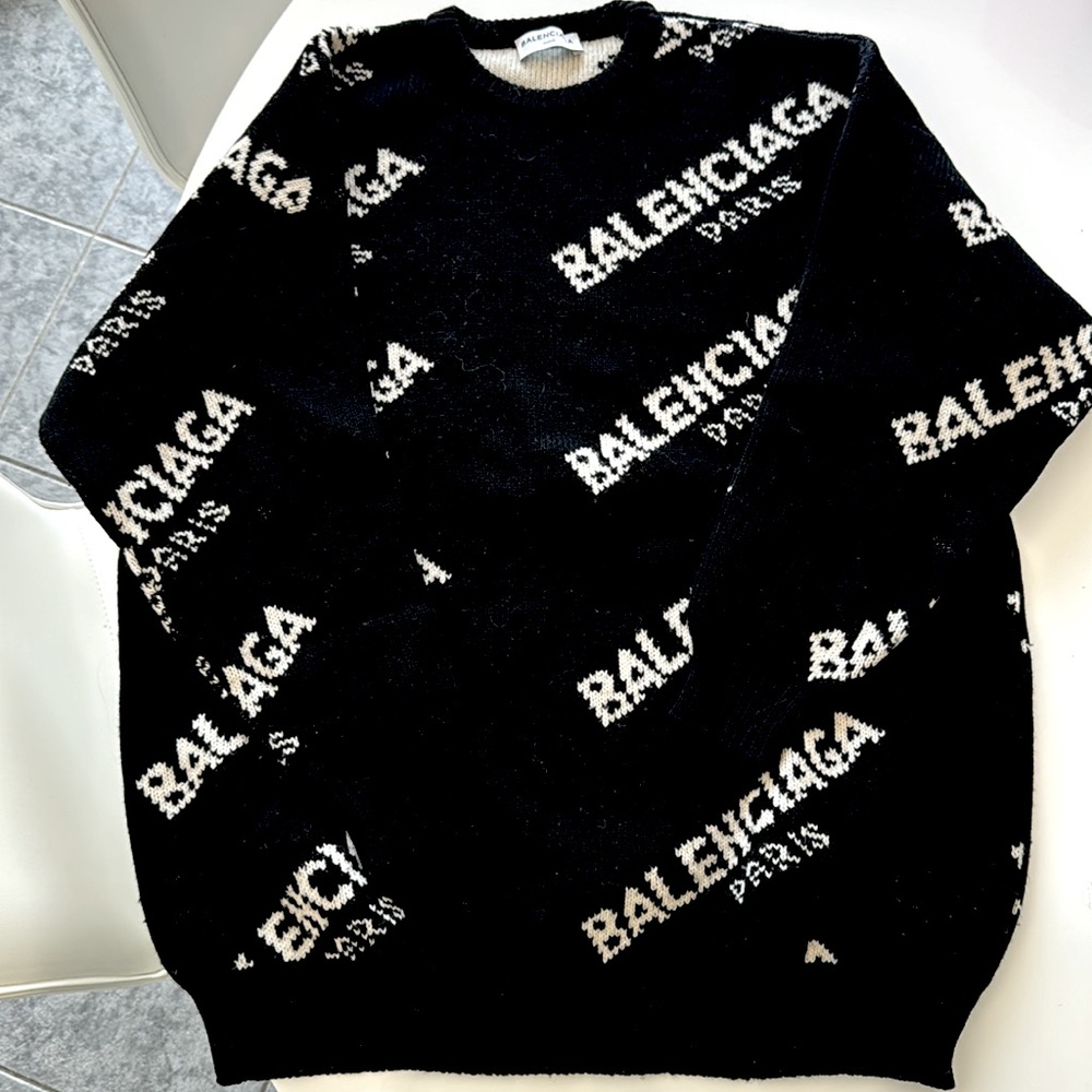 Balenciaga Logo Sweater